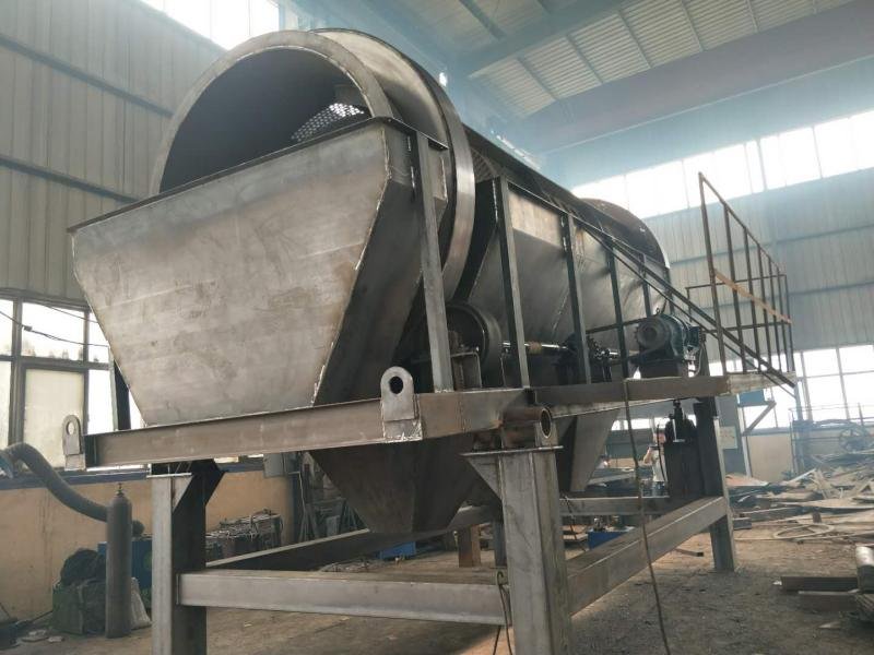 干粉砂滾筒篩說(shuō)明書(shū) 無(wú)軸大型滾筒篩 多功能滾筒篩(粉料初清篩)